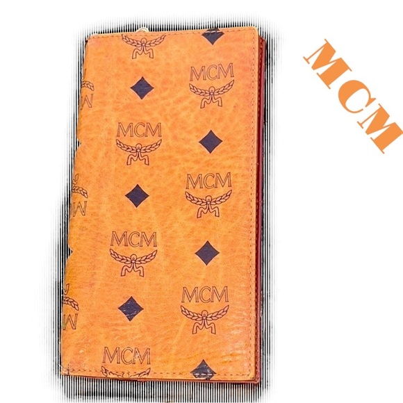Vintage MCM Visetos Brown Wallet